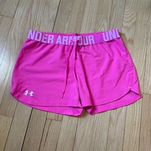 Under Armour Shorts - Hot / Neon Pink - Medium